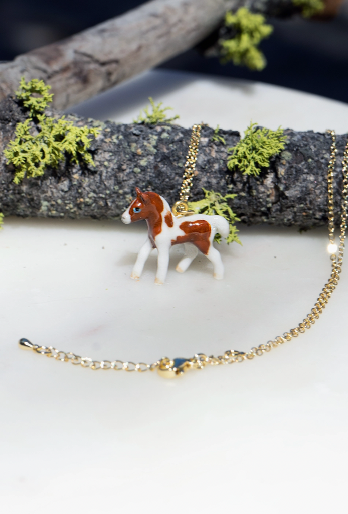 Tiny Yay or Neigh Necklace
