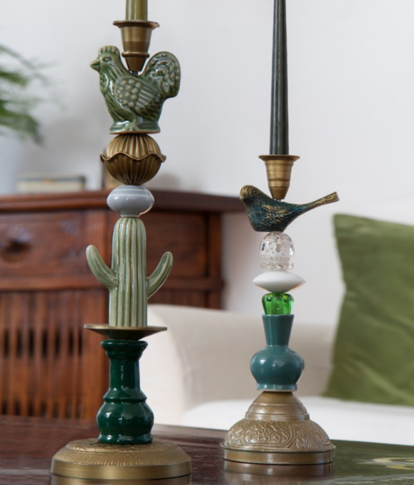 Ceramic Candlesticks