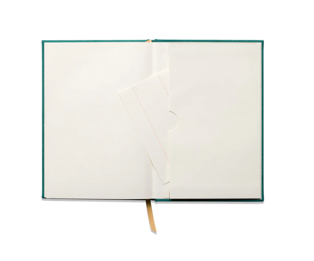 Linear Boxes Suede Hardcover Journal