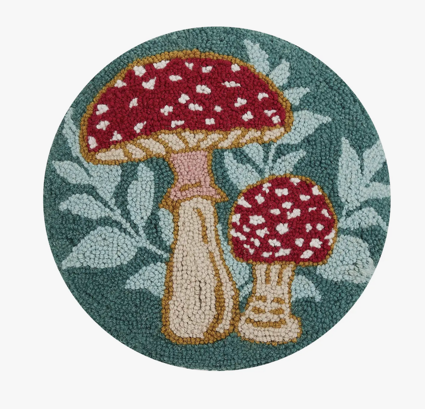 Mushrooms Round Hook Pillow