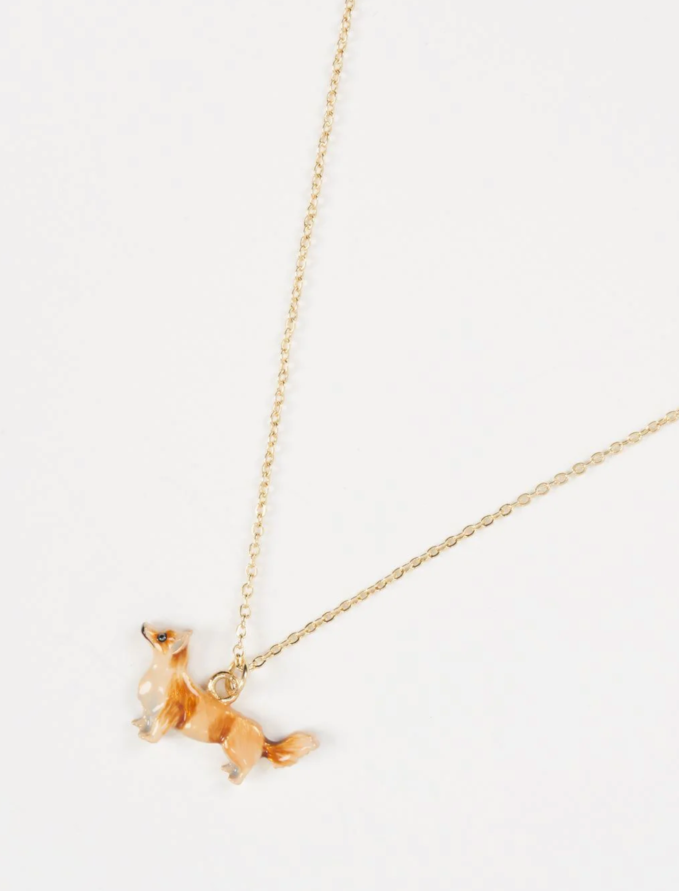 Animal Enamel Charm Necklaces