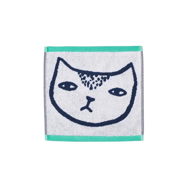 Cat Face Cloth by Donna Wilson