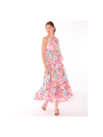 Cylia Watercolor Dress