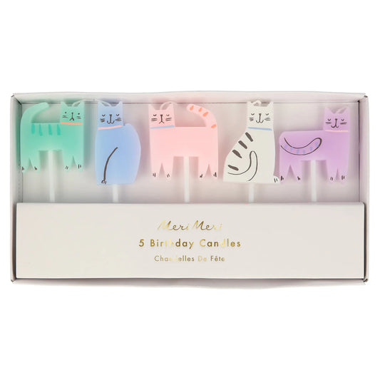 Cat & Dog Birthday Candles